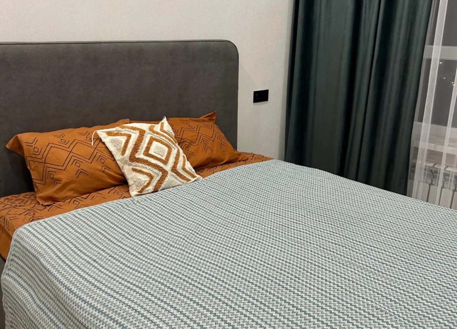 Apartment Евро Двухкомнатная Квартира В Центре Левого Берега Жк Мади Nur-Sultan  Kazakhstan